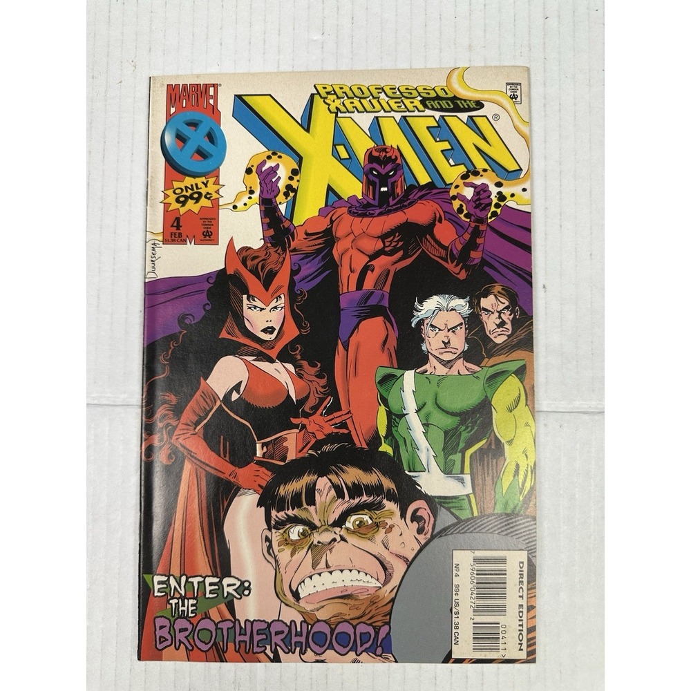 Professor Xavier and the X-Men #4 Marvel comics Magneto